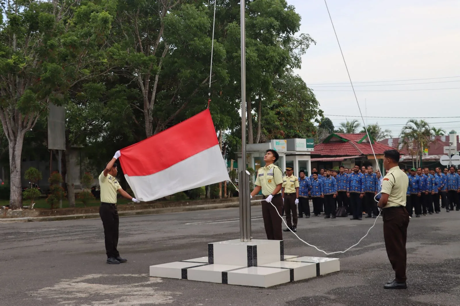 IAIN Langsa Laksanakan Upacara Bendera Peringatan Harlah Pancasila 2026