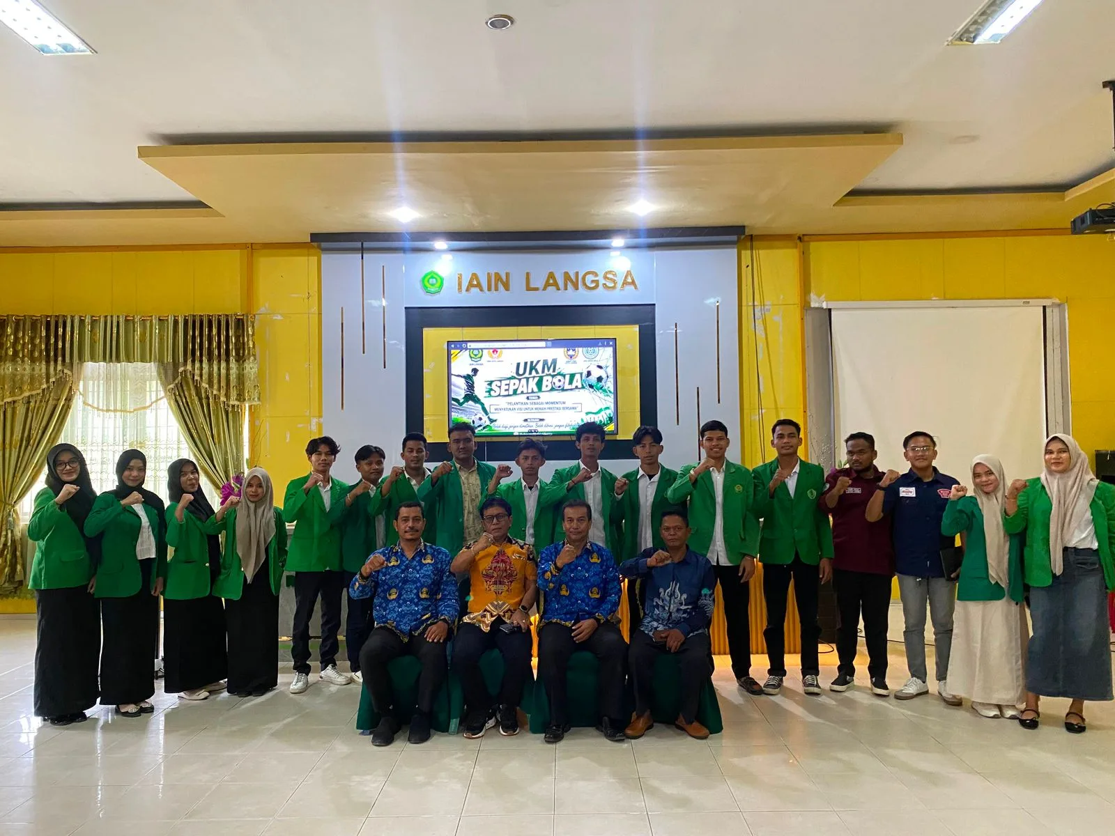 Pengurus UKM Sepak Bola IAIN Langsa Periode 2026–2027 Dilantik